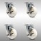 Service Caster 5 Inch SS Nylon Wheel Swivel Top Plate Caster Set with Brake SCC-SS20S514-NYS-TLB-4 - alternate 2